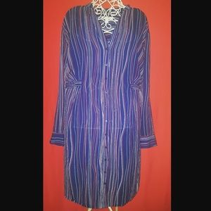 Button Down Caftan Dress